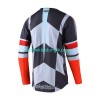 MTB Langarmtrikot 2022 TROY LEE DESIGNS GP AIR WARPED N001